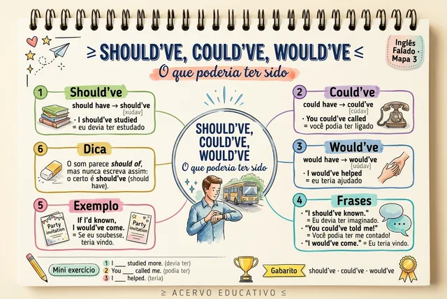 Mapa 3: Should've, Could've, Would've