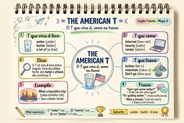 Mapa 4: The American T
